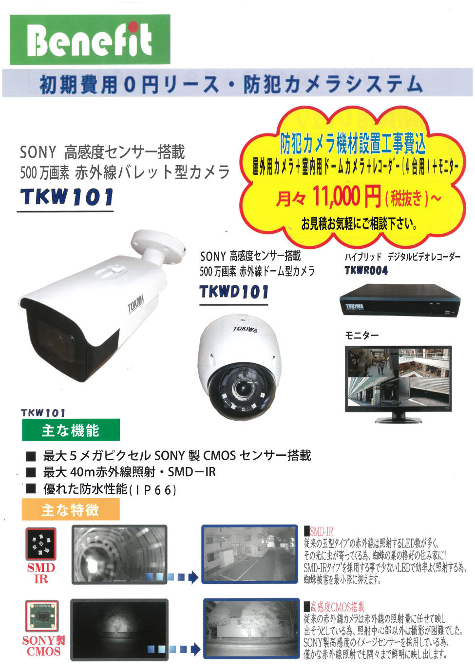 防犯カメラ事業のイメージ画像