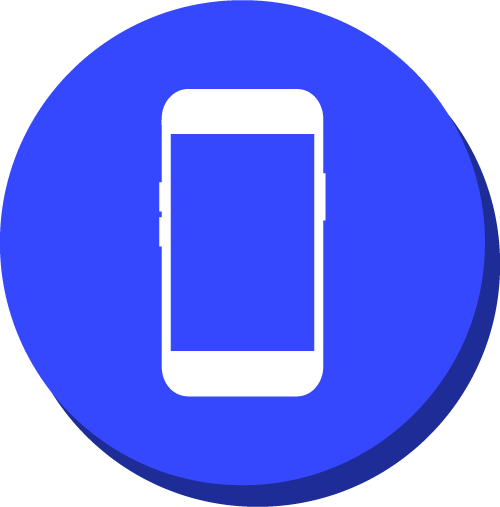 スマートフォンのアイコンマーク